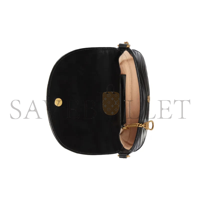 G*u*i gg marmont quilted chain mini bag 746431 (20*14.5*4cm)